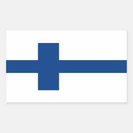 Pegatina de bandera de Finlandia*