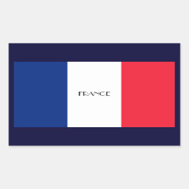 Pegatina de bandera de Francia