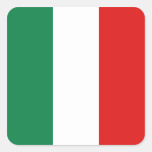 Pegatina de bandera de Italia