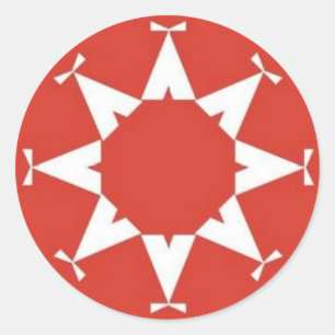 Pegatina de bandera de Lakota