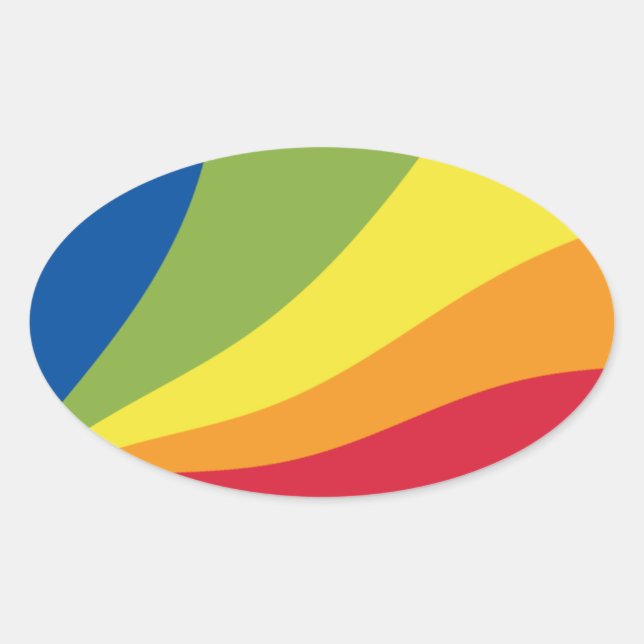 Pegatina de Bandera de Lingua Franca Nova (Anverso)