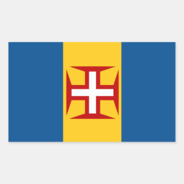 Pegatina de bandera de Madeira Portugal