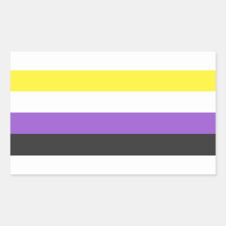 pegatina de bandera de nb