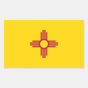 Pegatina de Bandera de Nuevo México