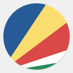 Pegatina de Bandera de Seychelles