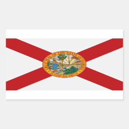 Pegatina de bandera del estado de Florida