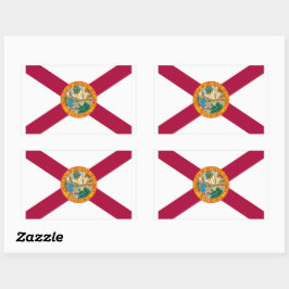 Pegatina de bandera del estado de Florida