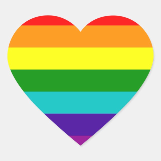 pegatina de bandera del orgullo gay arcoiris 7 fra (Anverso)