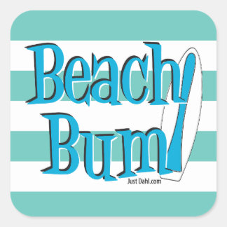 Pegatina de Beach Bum