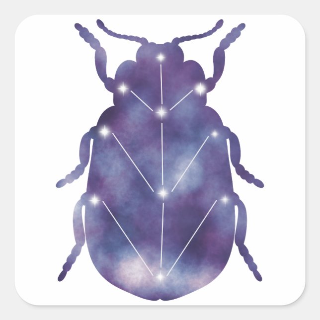 Pegatina de Beetle Constellation (Anverso)