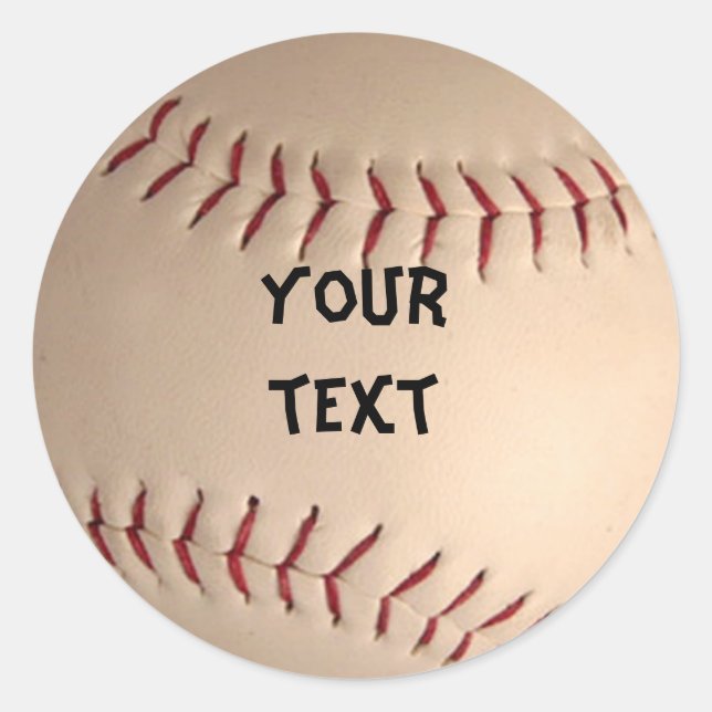 pegatina de béisbol (Anverso)