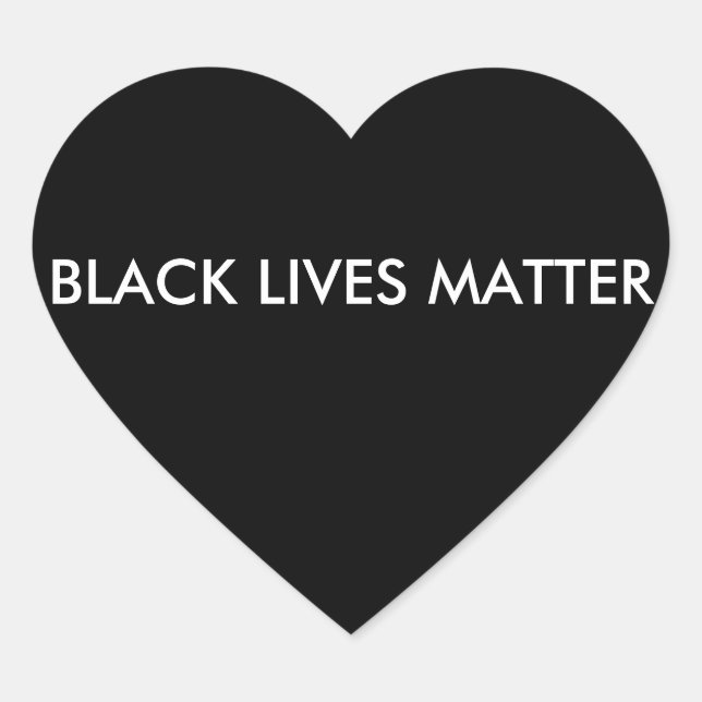 Pegatina de Black Lives Matter (Anverso)