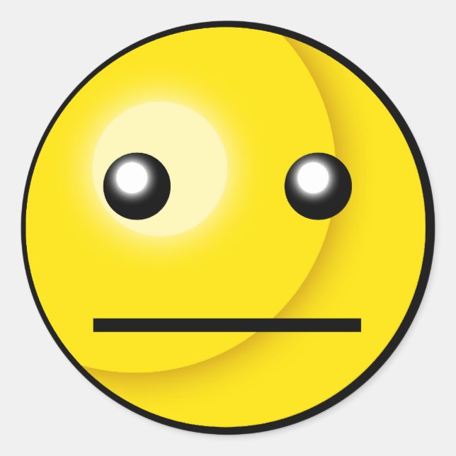 Pegatina de Blank Stare (Anverso)