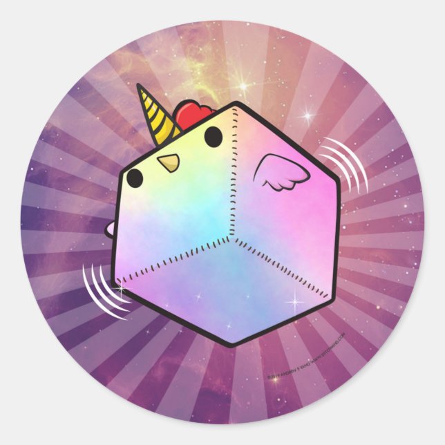 Pegatina de bloques de coca (Anverso)