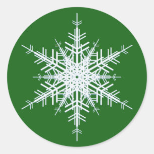 Pegatina de Boda de Invierno