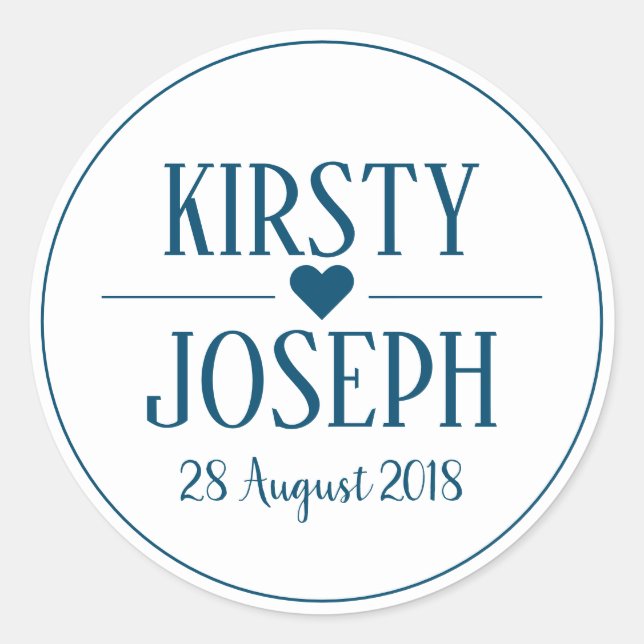 Pegatina de Boho Feather Blue Beach (Anverso)