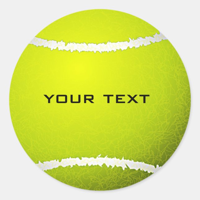 Pegatina de bolas de tenis (Anverso)