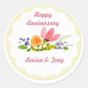 Pegatina de borde con título