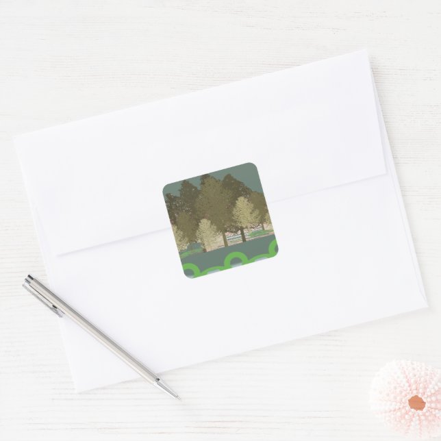 Pegatina de Bosques (Sobre)