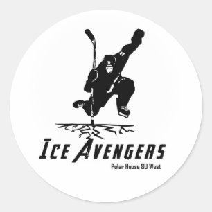 Pegatina de botellas de agua/cascos de IceAvengers