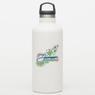 Pegatina de botellas de agua de Jameson