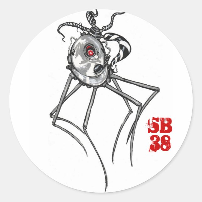 pegatina de bots (Anverso)