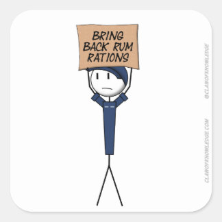 pegatina de "Bring Back Rations"