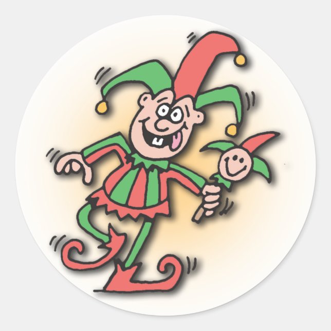 pegatina de broma de Doodles de 5 minutos (Anverso)