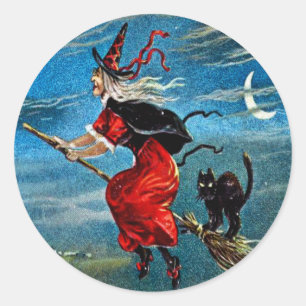 Pegatina de Brujas de Hallowe