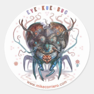 Pegatina de Bug de Eye Kue