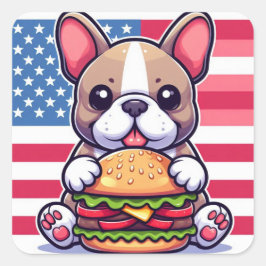 Pegatina de Bulldog francés