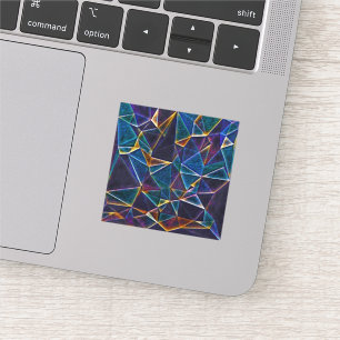 Pegatina de burbujas rotas