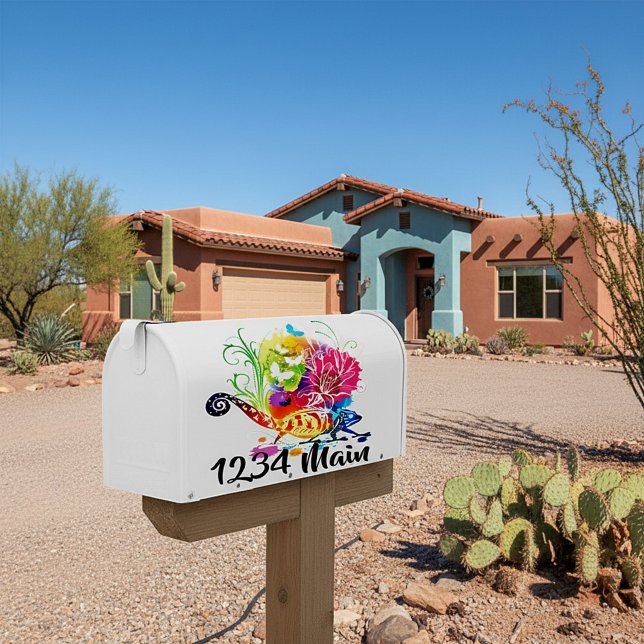 Pegatina de buzón de correo de Lizard (Subido por el creador)