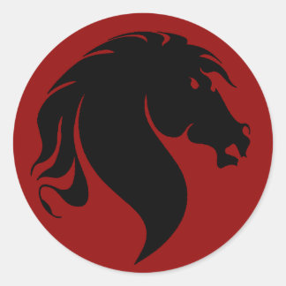 Pegatina de caballos