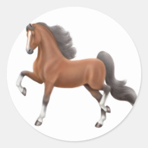 Pegatina de Caballos de Baile
