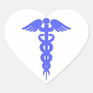 Pegatina de Caduceus Médico - SRF