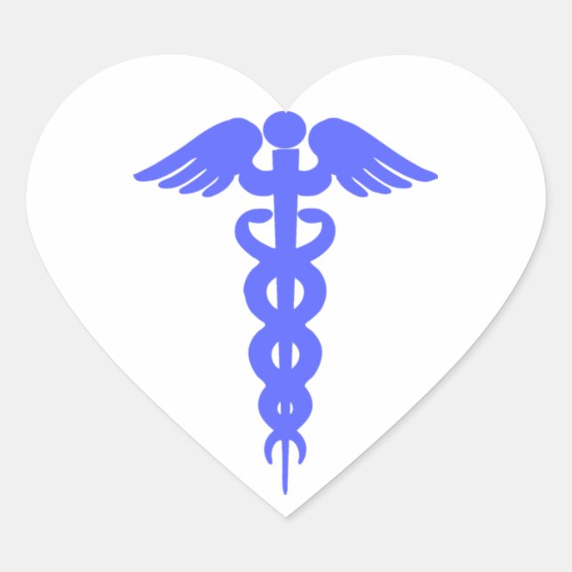 Pegatina de Caduceus Médico - SRF (Anverso)