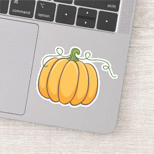 Pegatina de calabaza