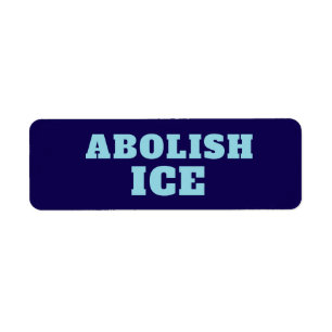 Pegatina de calcomanía de protesta para abolir ICE