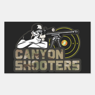 Pegatina de Canyon Shooters