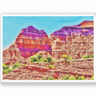 Pegatina de Canyon Vinyl de Texas