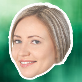 Pegatina de cara personalizada, Pegatinas personal