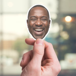 Pegatina de cara personalizado - Divertida foto pe