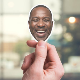 Pegatina de cara personalizado - Divertida foto pe