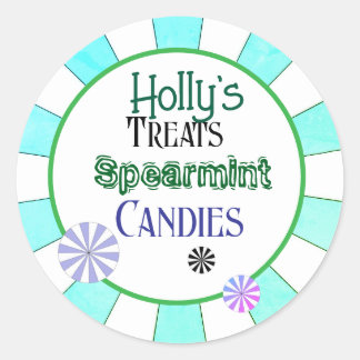 Pegatina de caramelos Spearmint