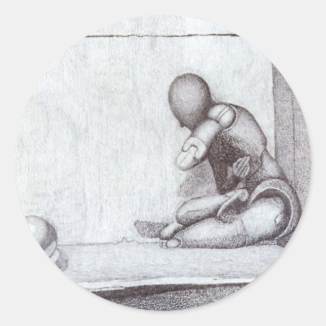 Pegatina de caras (Anverso)