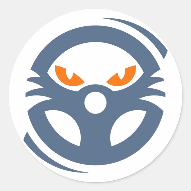 Pegatina de Carreras en modo bestia (Anverso)