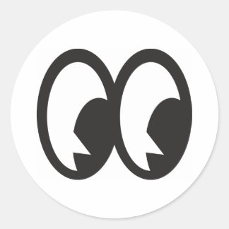 Pegatina de Cartoony Eyes 02