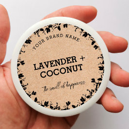 Pegatina de cartulina de etiqueta de producto de v