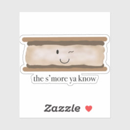 Pegatina de Cate S'more Campfire